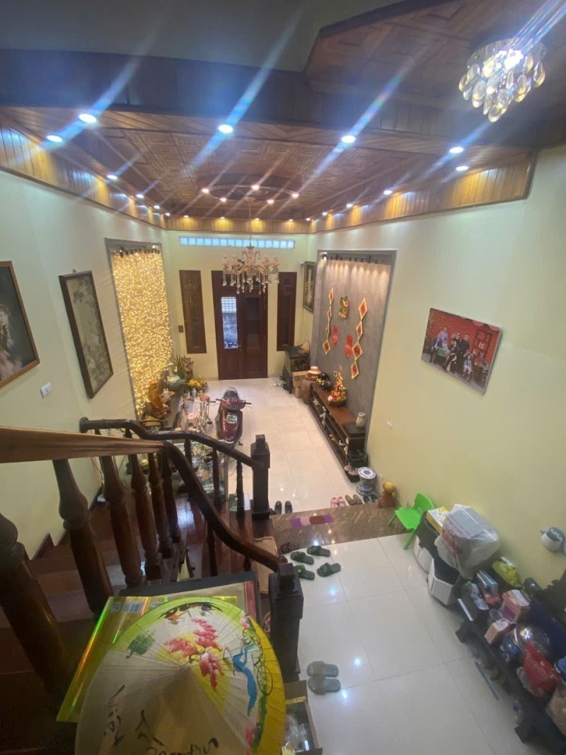 BÁN NHÀ NGỌC THỤY – LONG BIÊN - Ô TÔ VÀO NHÀ – KHU CÁN BỘ – FULL NỘI THẤT GỖ CAO CẤP - 15.48 tỷ 2