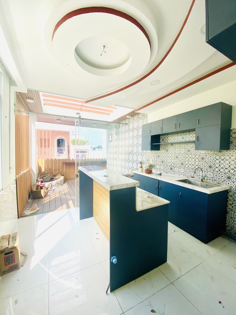 MẶT TIỀN HẺM XE TẢI KHUÔNG VIỆT - 96M2 (3.8x26) - 4 TẦNG BTCT SHR CHỈ 12 TỶ 10