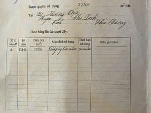 Cần bán Đất Xã Hoàng Tiến, Chí Linh, Diện tích 2256m², Giá 35 Triệu/m²