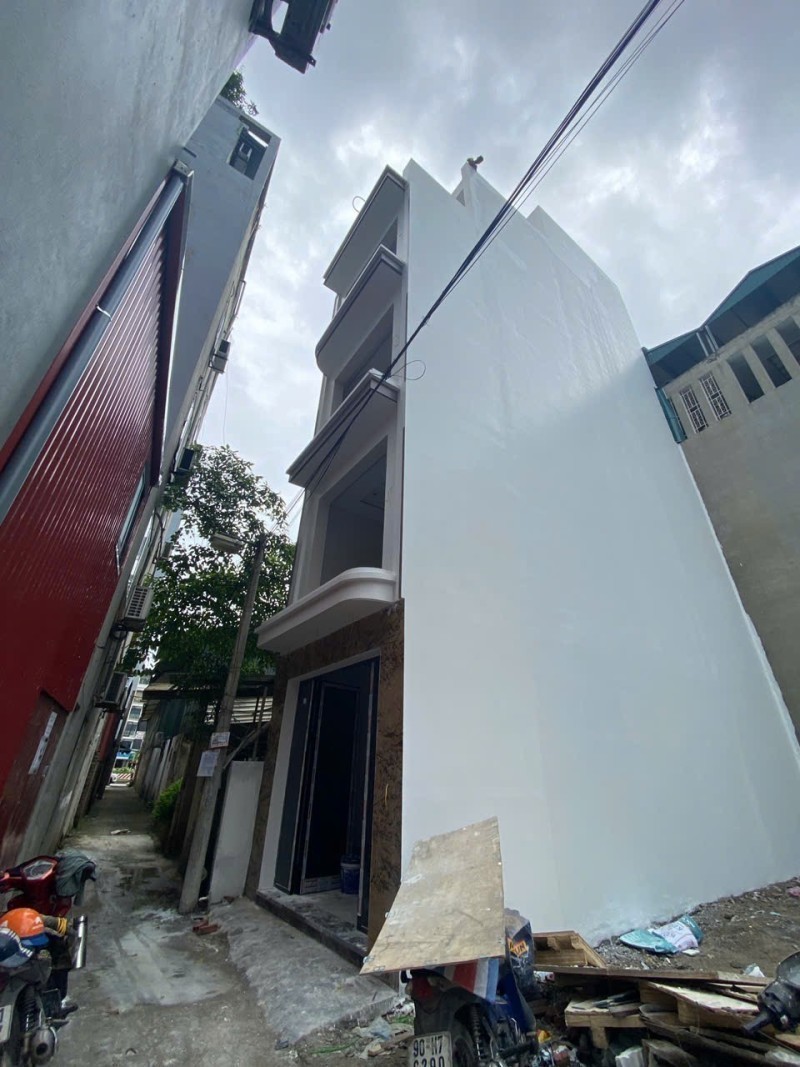 BÁN NHÀ MỚI 6 TẦNG – PHỐ TRẠM, LONG BIÊN  40M²  MẶT TIỀN 3.5M  9.8 TỶ 4