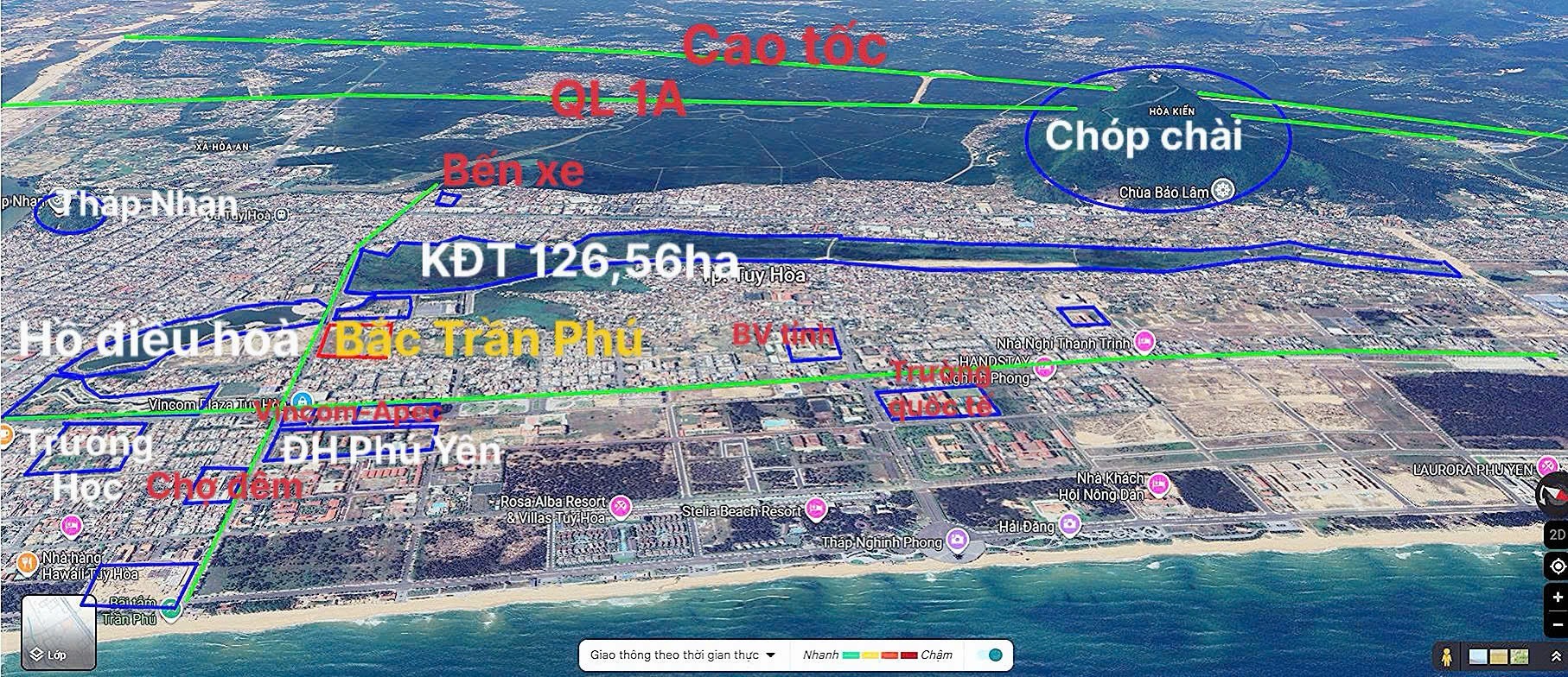 Cần bán Nhà mặt tiền dự án Cloud Reserve Central Tuy Hòa, Diện tích 100m²,xây 4,5 tầng,gần vin com 8