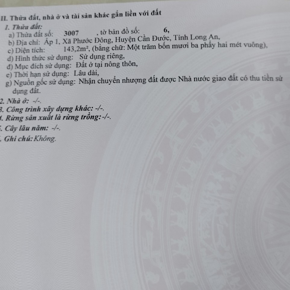 Nền góc 2 mt đường 144m2 kdc Nam Phong giá xả cuối năm 1 tỏi 250tr 6