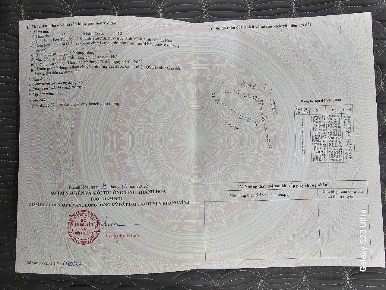 Bán đất vườn Khánh Thượng - Khánh Vĩnh QH full thổ cư giáp sông Mấu cực đẹp 10