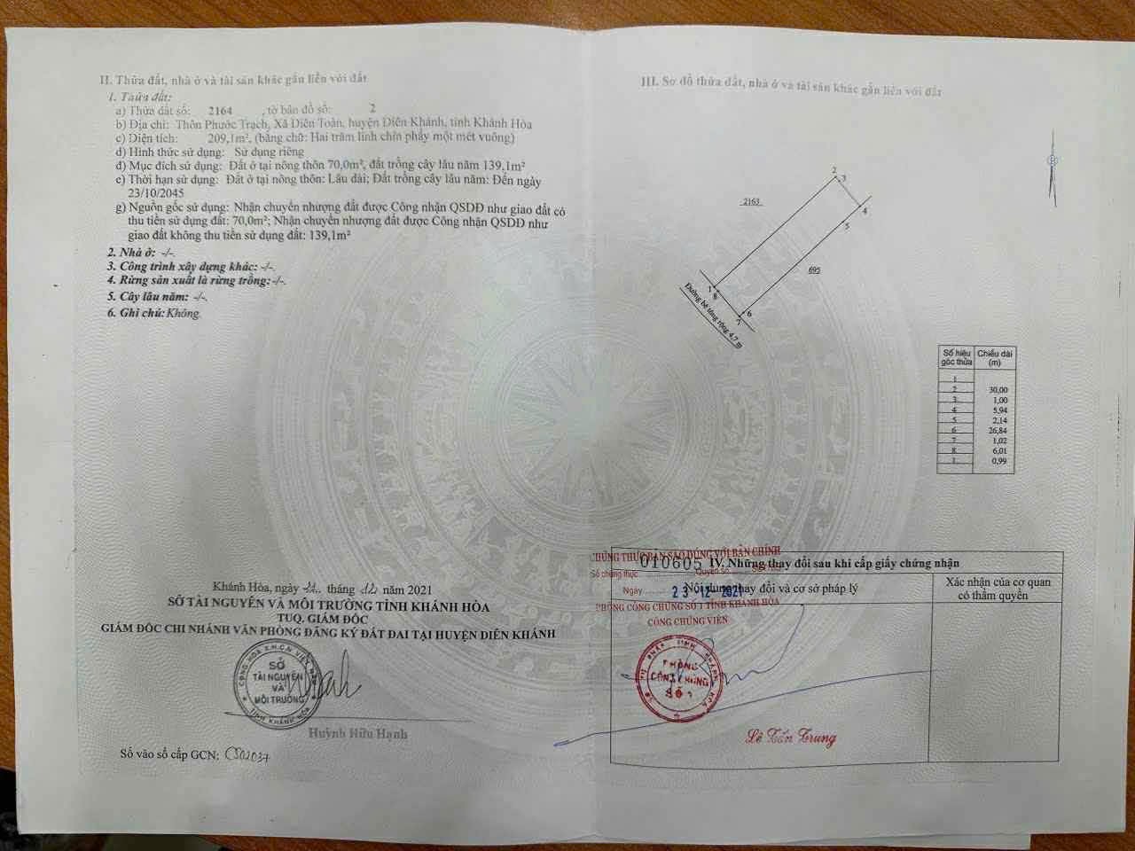 Bán đất Diên Toàn gần chợ thôn Phước Trạch đường thông view cánh đồng mát mẻ 8