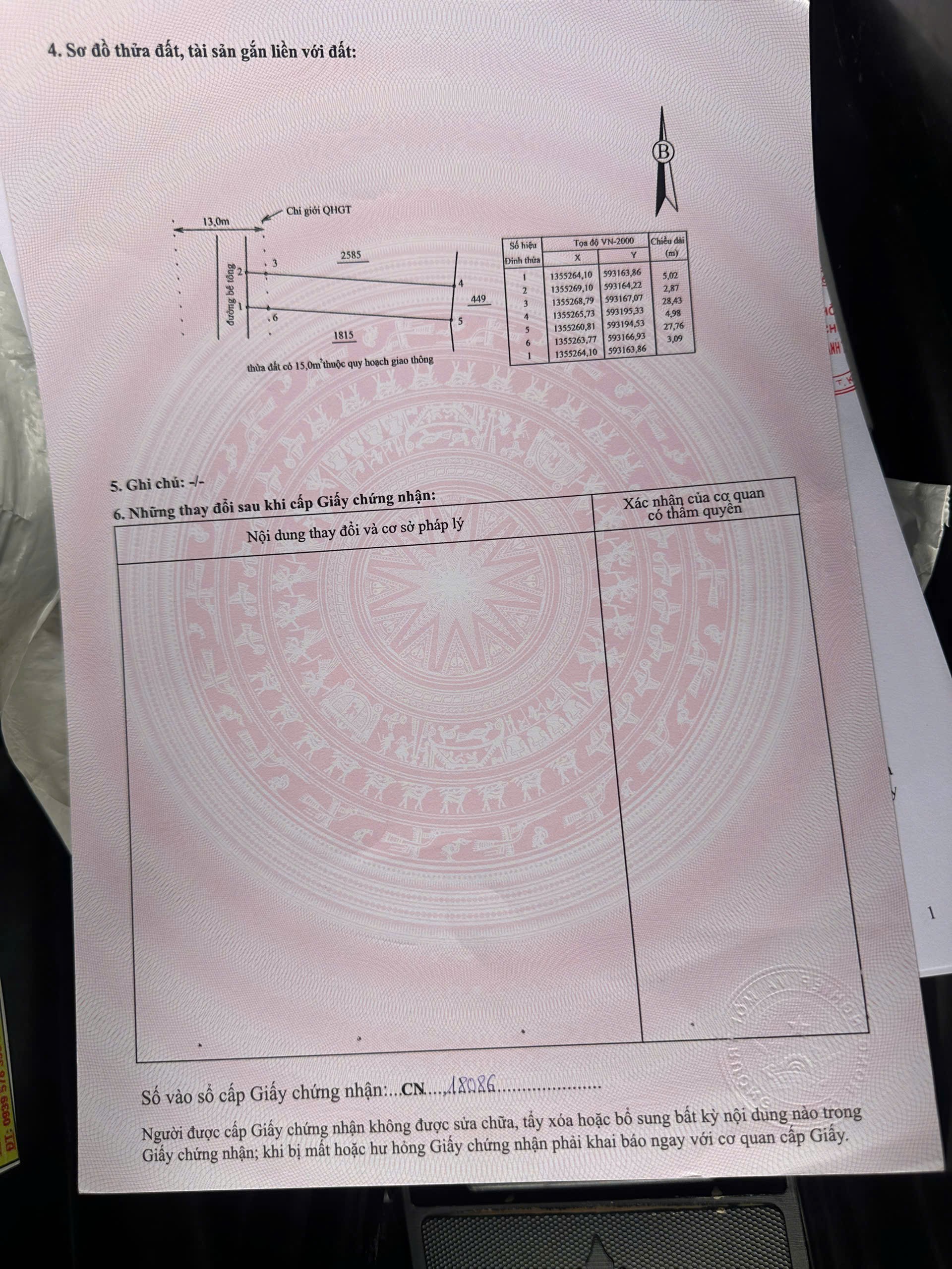 Bán đất Diên An thôn Phú Ân Nam 4 - dân cắt bán đường thông ra 23/10 - bờ kè đang thi công 8