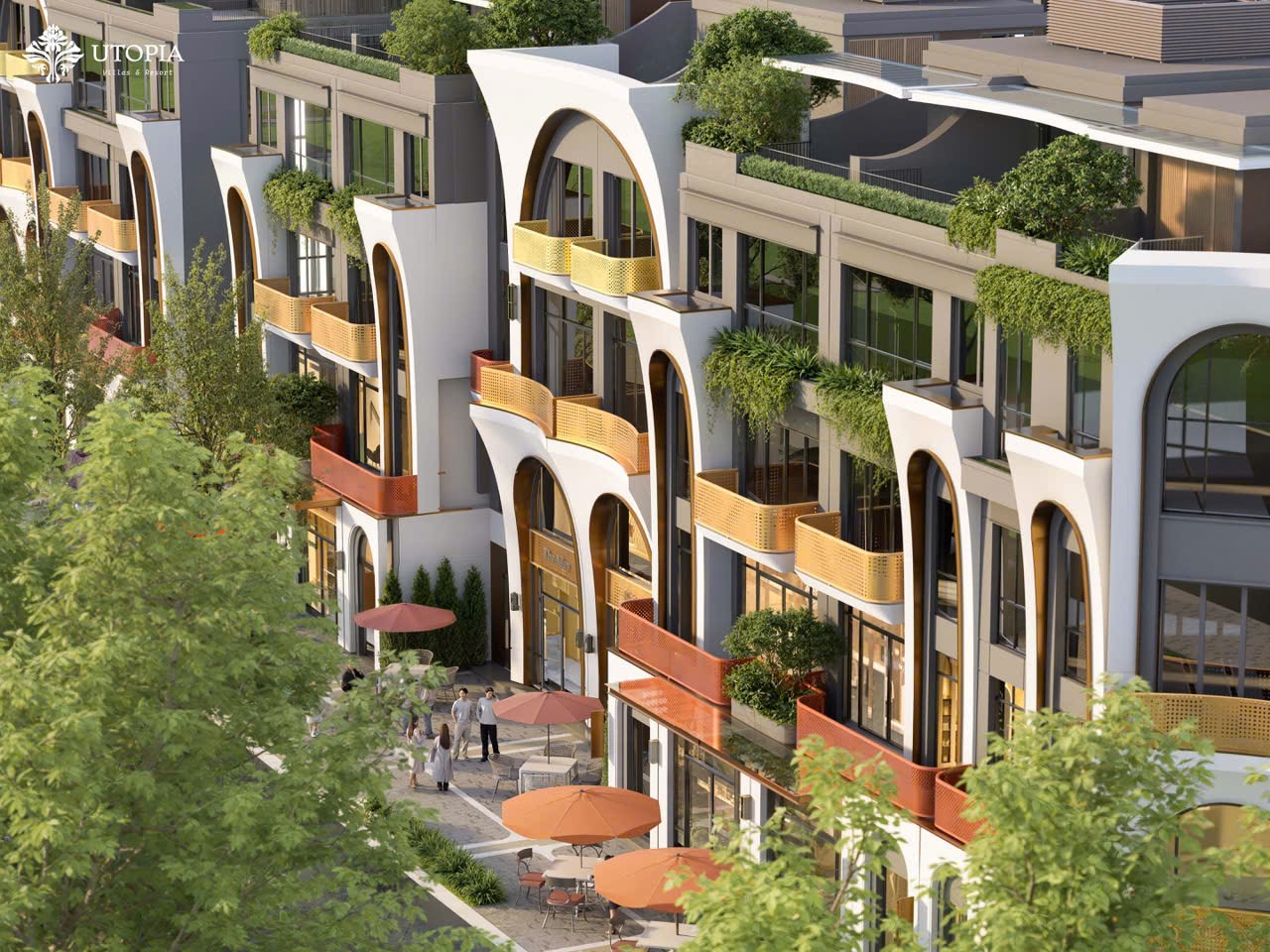 Cần bán Nhà mặt tiền dự án Utopia Villas & Resort, Diện tích 112m², Giá Thương lượng