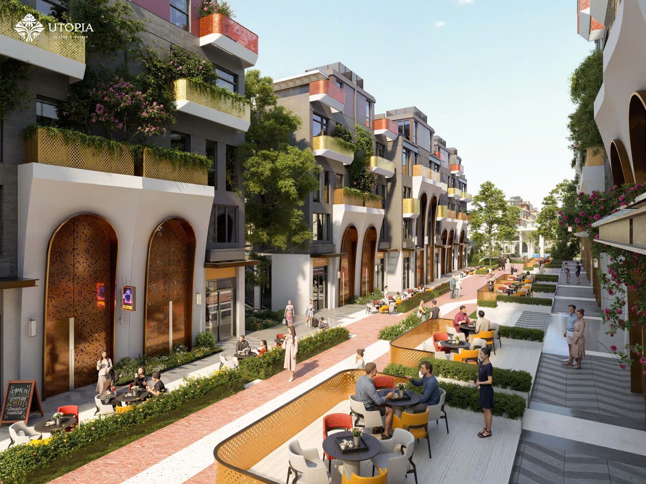 Cần bán Nhà mặt tiền dự án Utopia Villas & Resort, Diện tích 112m², Giá Thương lượng 3