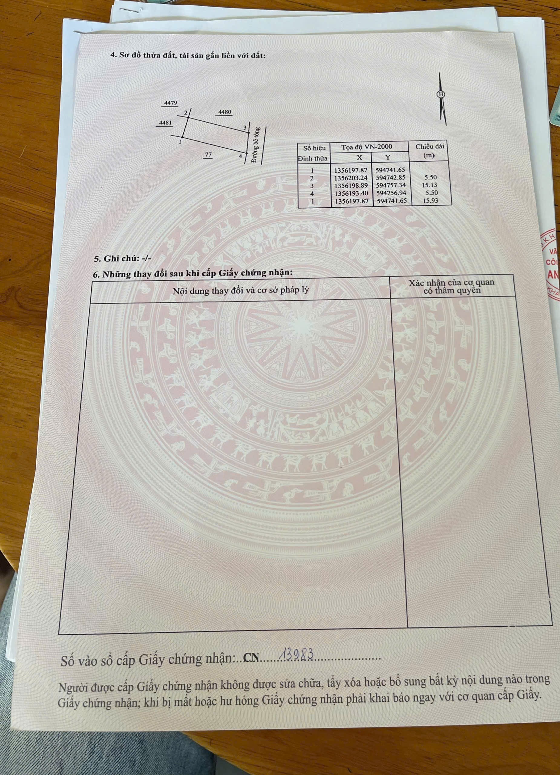 Bán đất Diên An giá rẻ thôn Phú Ân Nam 2 - đất dân cắt bán sổ hồng sẵn 7