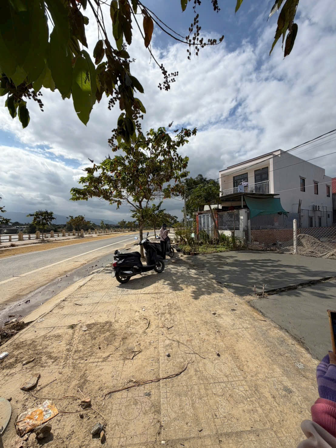 Bán đất mặt tiền đường bờ kè Trần Phú - thị trấn Diên Khánh view sông Cái 2