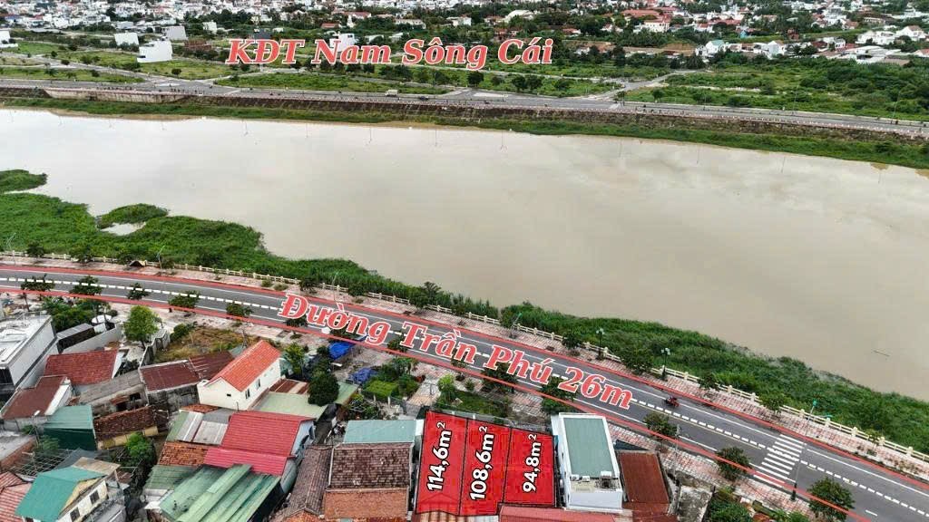 Bán đất mặt tiền đường bờ kè Trần Phú - thị trấn Diên Khánh view sông Cái 10