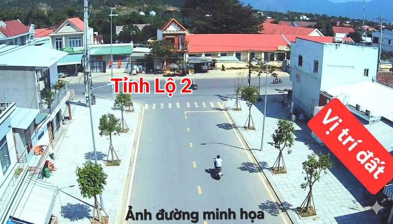 Bán đất Diên Lạc mặt tiền đường Lạc Bình ngay ngã 3 giao với Tỉnh Lộ 2 dân cư sầm uất