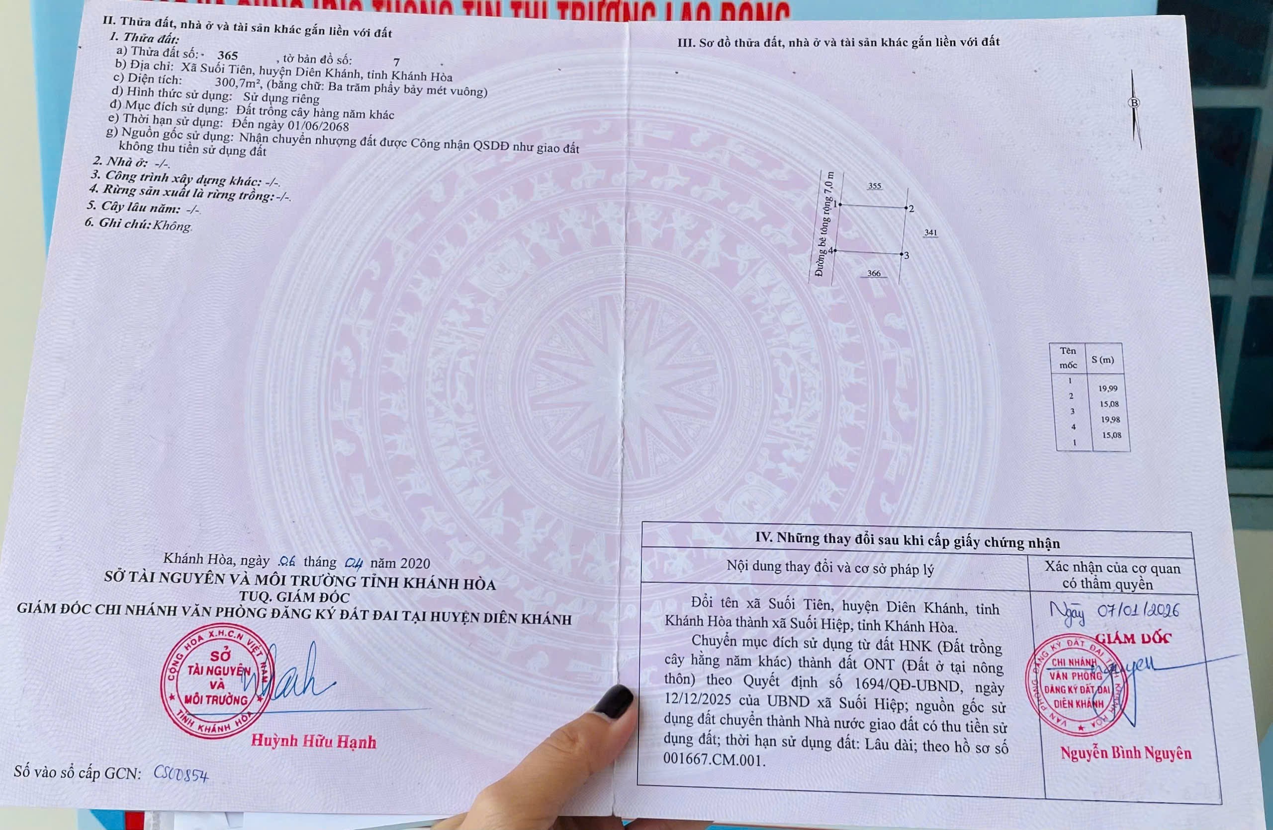 Bán đất Đất Suối Tiên giá rẻ full thổ cư đường rộng 7m oto tránh nhau thoải mái 8