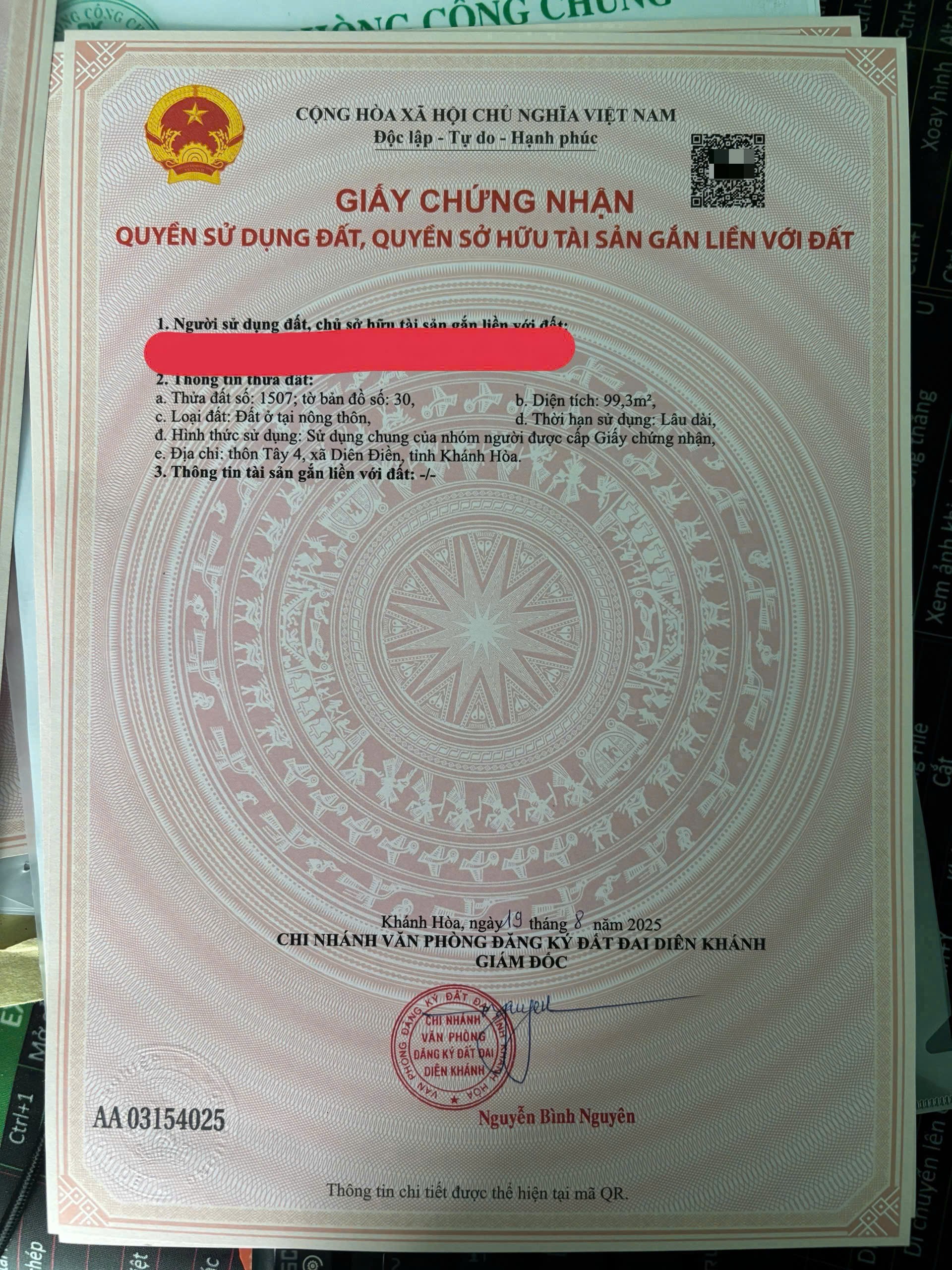 Bán nhà Diên Sơn full thổ cư mới xây 2 tầng mặt đường Xóm Gò 7 cách chợ bán kính chỉ 500m 12