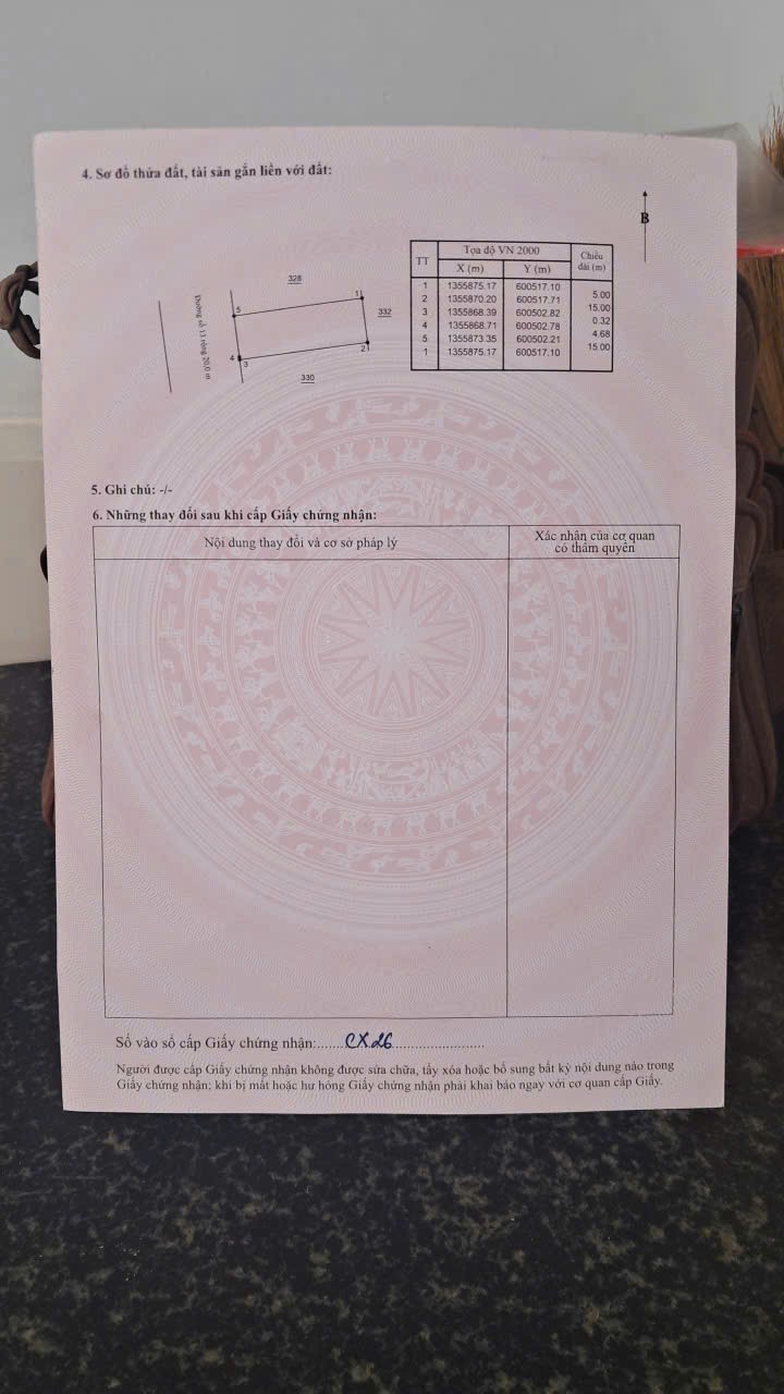 Bán đất tái định cư Ngọc Hiệp - phường Tây Nha Trang mặt tiền đường nhựa rộng 20m 5