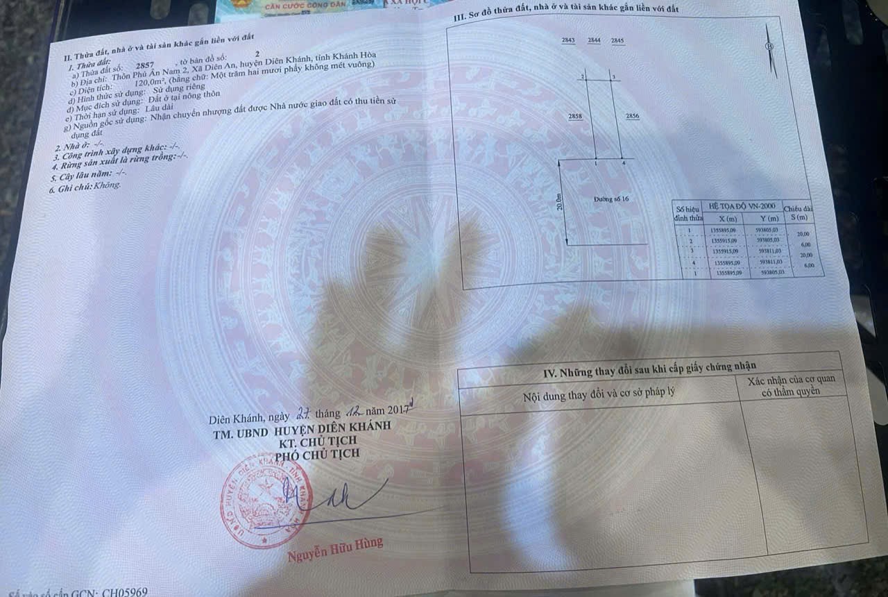 Bán đất Diên An khu dân cư Phú Ân Nam 2 mặt tiền đường số 16 rộng 20m 13