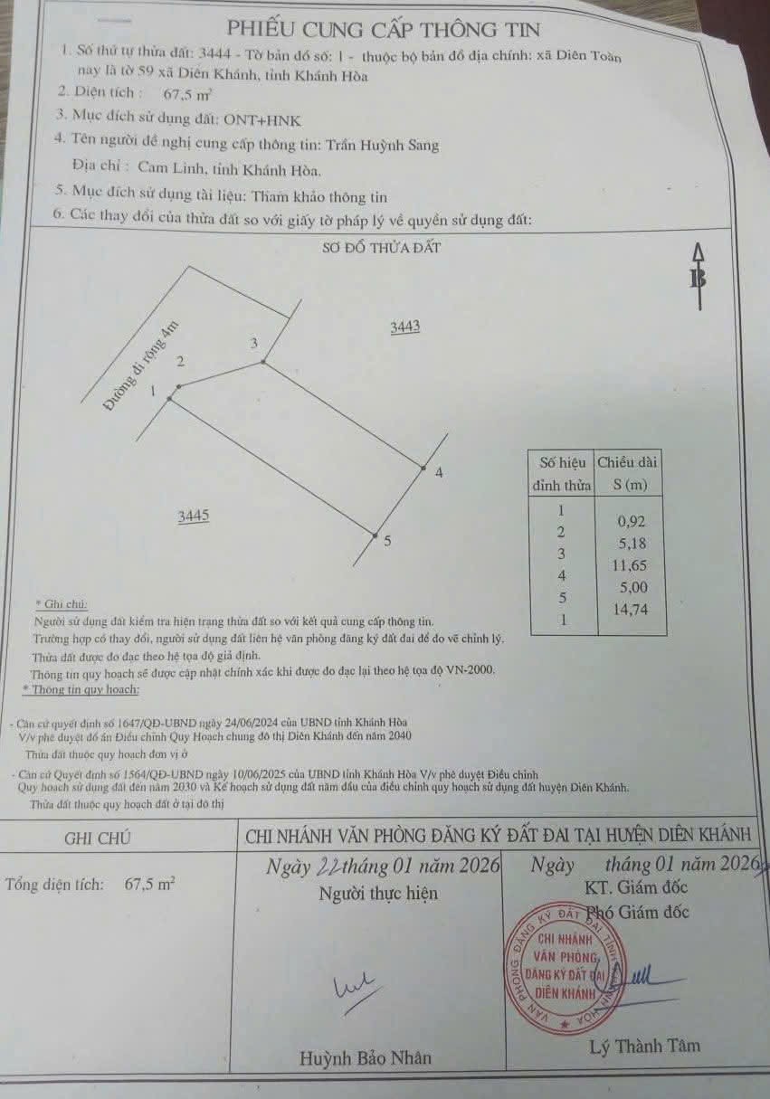 Bán đất Diên Toàn thôn Đông Dinh giá rẻ cạnh bên trục đường Nguyễn Trãi 7