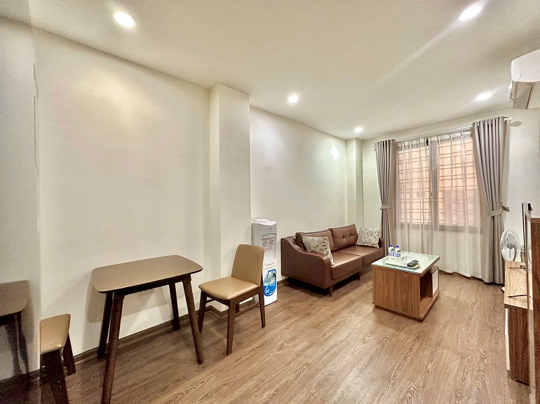 Cho thuê căn hộ 1PN, rộng 40m2 tại Đào Tấn, Ba đình, đầy đủ nội thất hiện đại 5