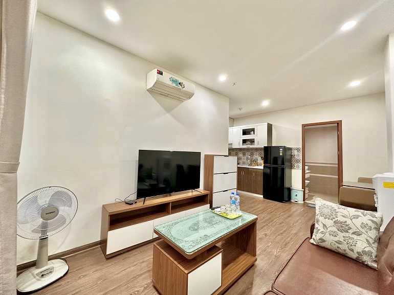 Cho thuê căn hộ 1PN, rộng 40m2 tại Đào Tấn, Ba đình, đầy đủ nội thất hiện đại 6