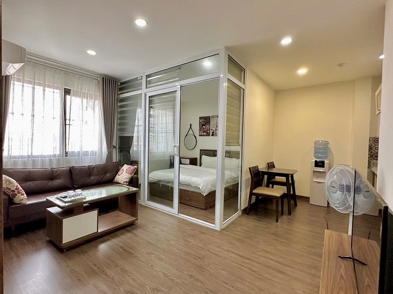 Cho thuê Căn hộ chung cư đường Đào Tấn, Phường Cống Vị, Diện tích 35m², Giá 13 Triệu/tháng