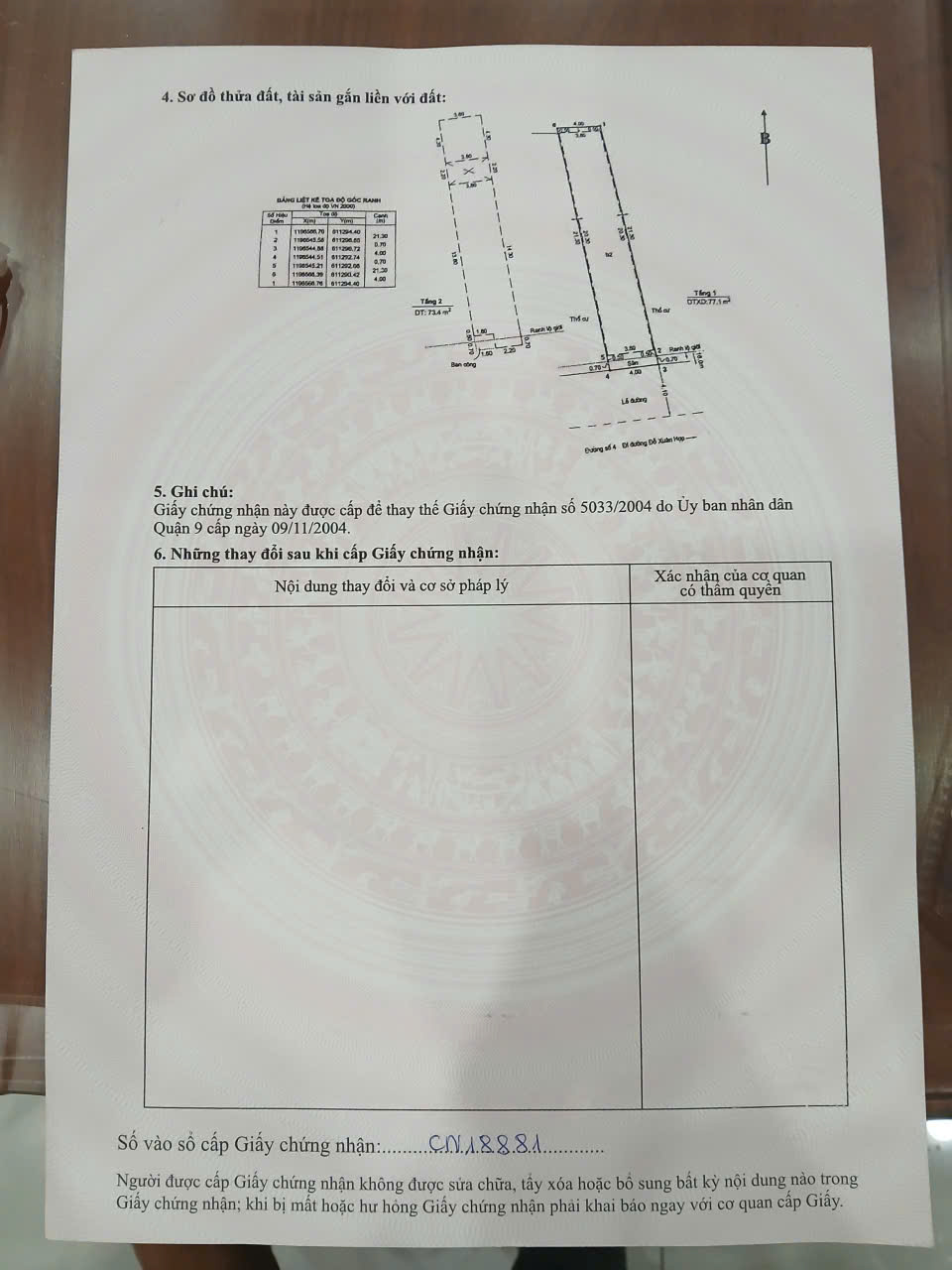 Cần bán Nhà mặt tiền đường 4, Phường Phước Bình, Diện tích 88m², Giá 9.6 Tỷ