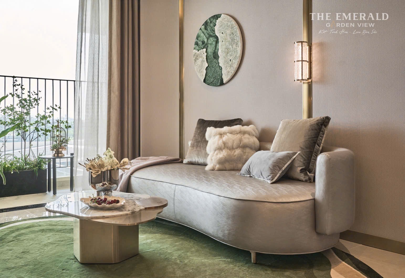 THE EMERALD GARDEN VIEW Chỉ từ 7 triệu/tháng – Sở hữu ngay căn hộ 2 phòng ngủ giữa không gian xanh 2