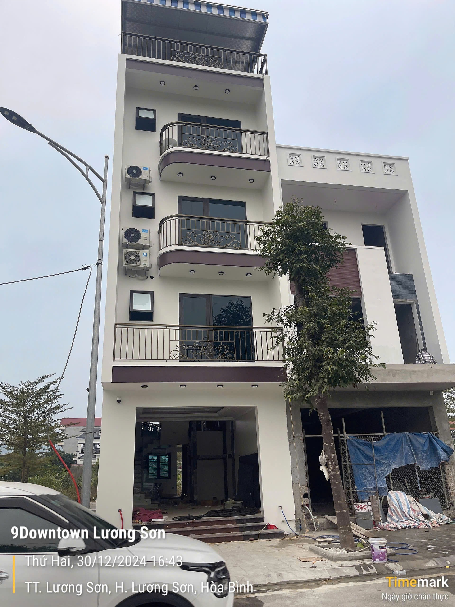 Bán gấp lô 86m2 sẵn sổ đỏ 2 mặt tiền giá đầu tư, đất đô thị trung tâm TT Lương Sơn (BP sang sổ) 4