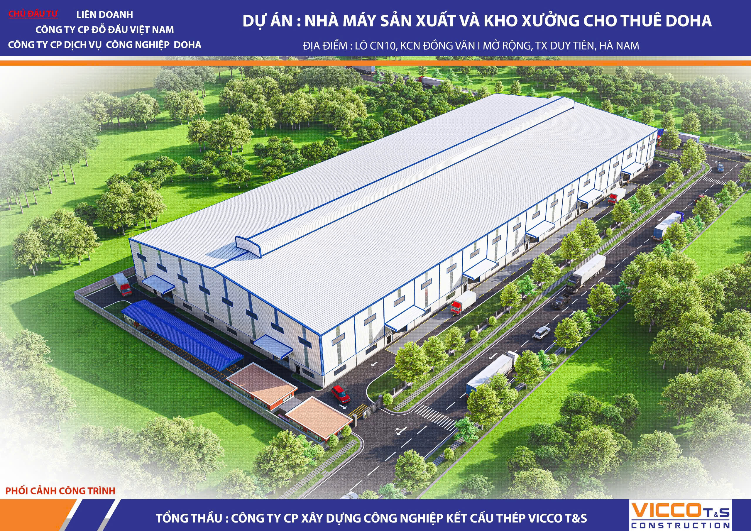 Cho thuê Kho - Nhà xưởng đường Quốc lộ 1A, Thị trấn Đồng Văn, Diện tích 10000m², Giá Thương lượng 2