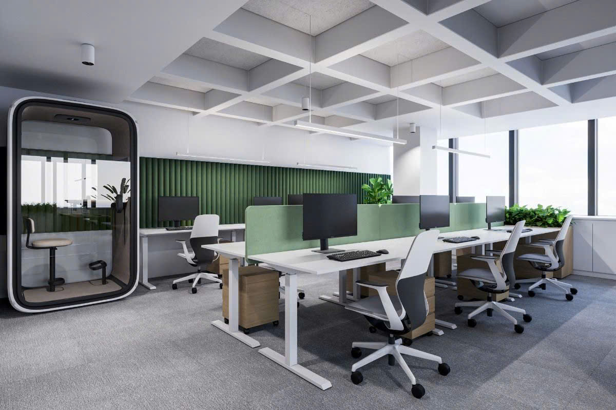 BÁN SÀN VĂN PHÒNG 52M² – MT 8M, LỘC NINH SINGASHINE 3