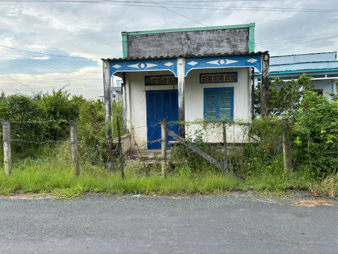 Mua đất tặng nhà cấp 4 Đảo Long Hựu 256m2 mt đường nhựa 8m giá rẻ 950tr 3