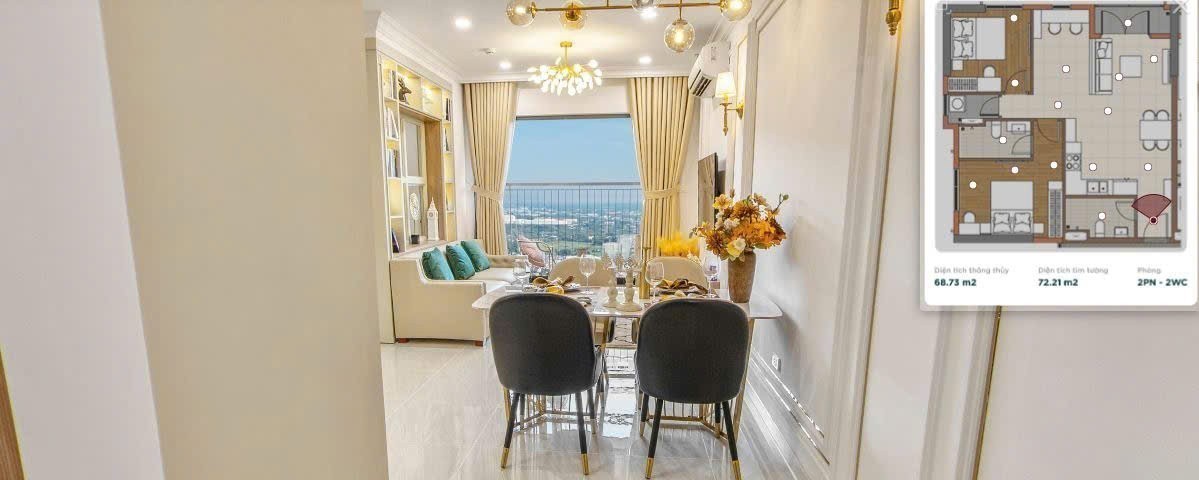 Bán căn hộ Maison Grand Phú Mỹ mặt tiền QL51, gần cảng Cái Mép 2