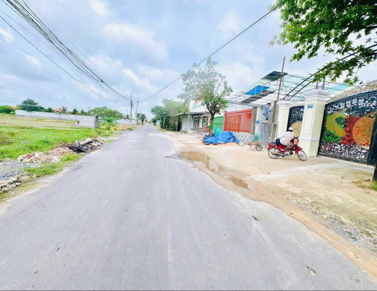 Bán nền thổ cư mt đường Út An , thị trấn Đức Hòa dt 145m2 giá 1,95 tỷ 2