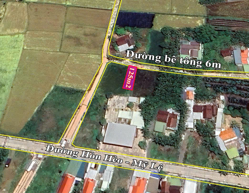 Bán 125m2 đất đẹp giá tốt ngang 6m Phường Ninh Hòa Khánh Hòa 0985451850 3