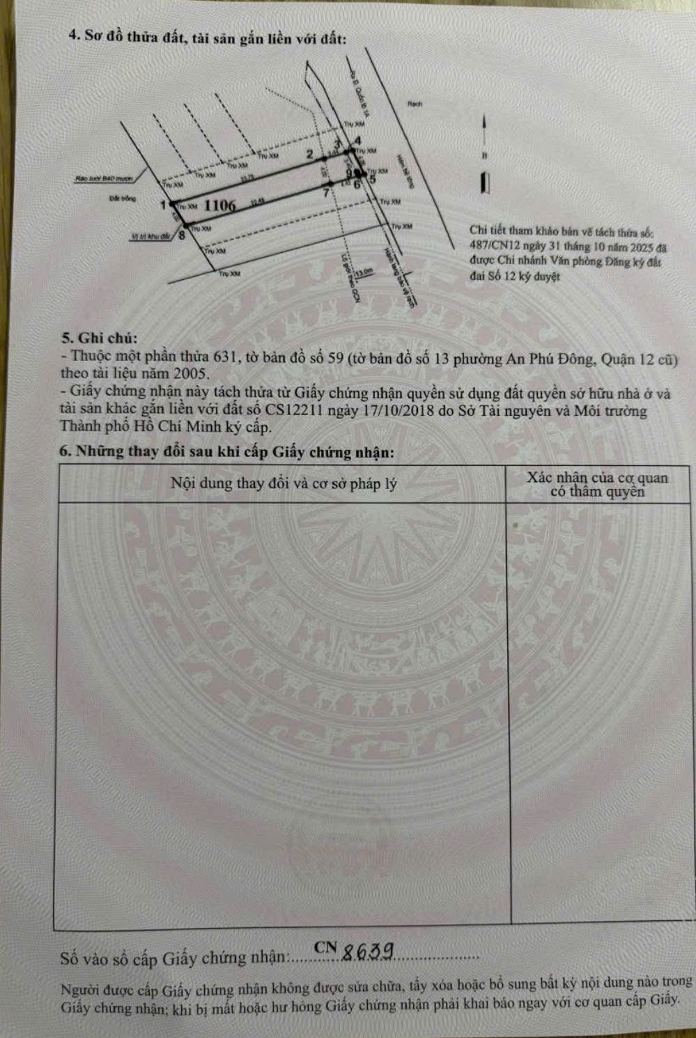 HÀNG HOT AN PHÚ ĐÔNG – Q12 - 7 LÔ ĐẤT ĐẸP – GIÁ TỐT ĐẦU TƯ