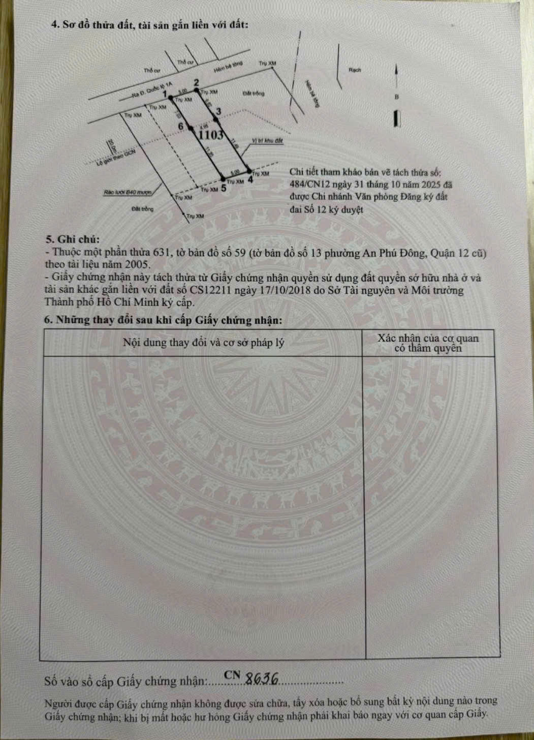 HÀNG HOT AN PHÚ ĐÔNG – Q12 - 7 LÔ ĐẤT ĐẸP – GIÁ TỐT ĐẦU TƯ 3