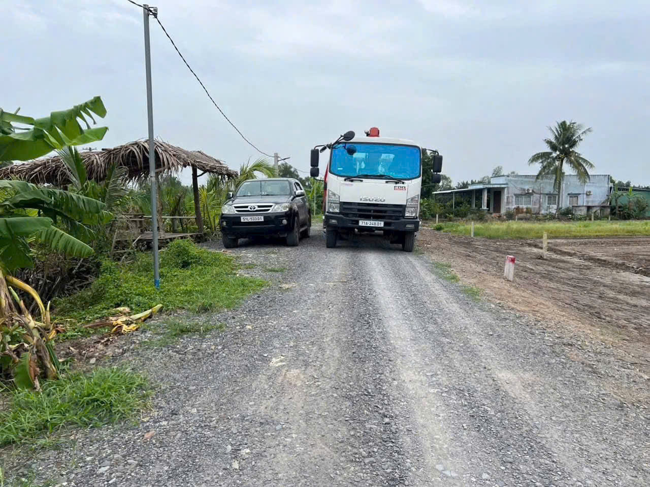 Bán 2 lô đất vườn xã Bình Đức , Bến Lức dt 1000m2 giá 1,49 tỷ 1 lô 3