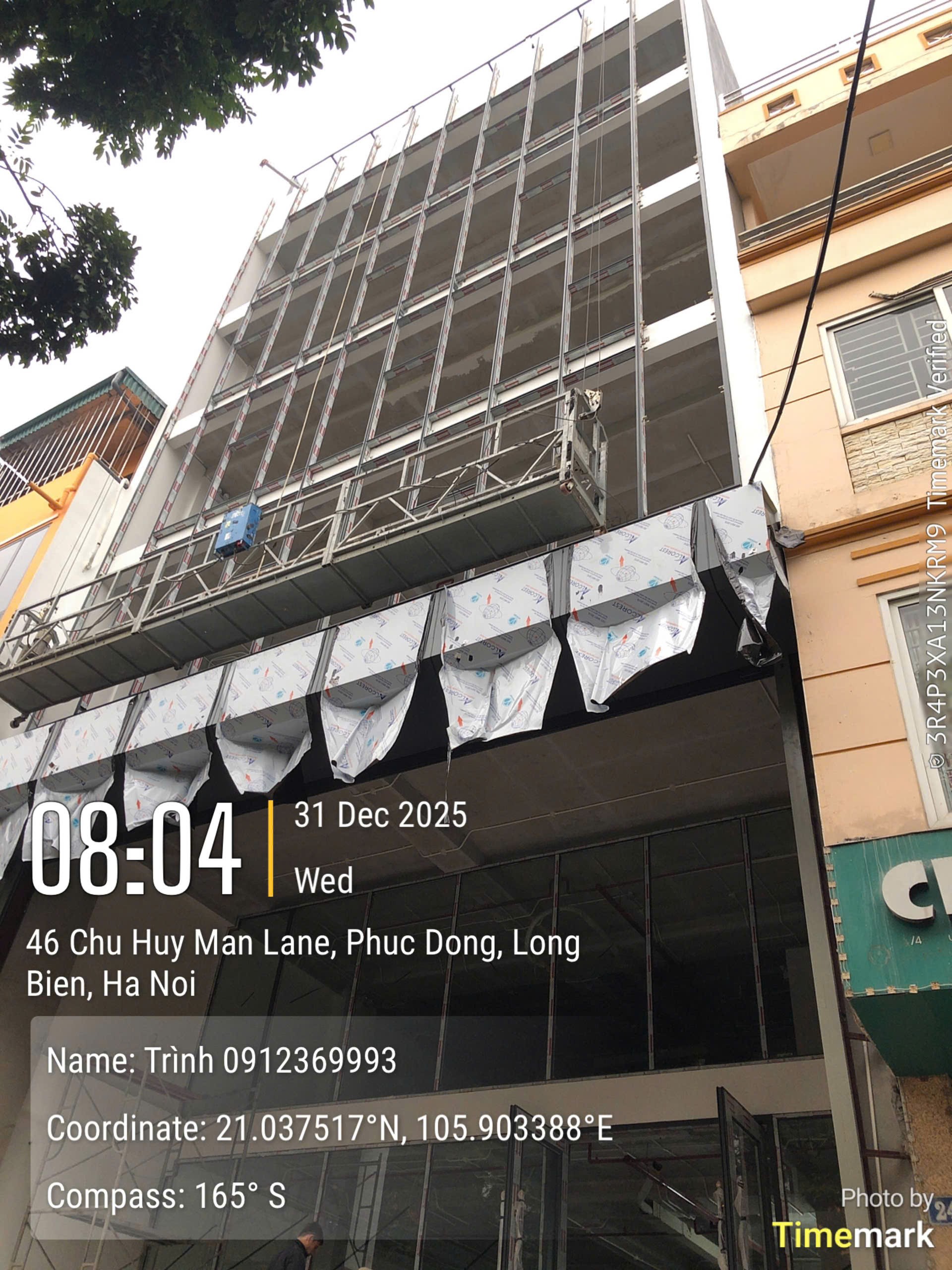 Cho thuê tòa nhà văn phòng 46 Chu Huy Mân, Long Biên (Tách tầng hoặc cả toà) 4