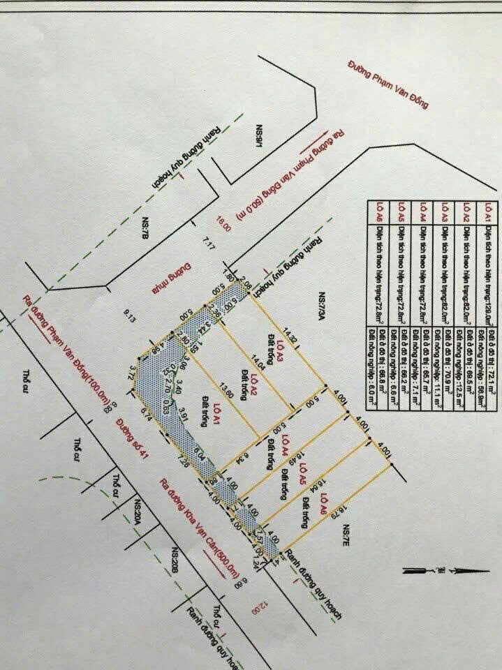 Cần bán Đất Phường Linh Đông, Thủ Đức, Diện tích 72m², Giá 07.49 Tỷ