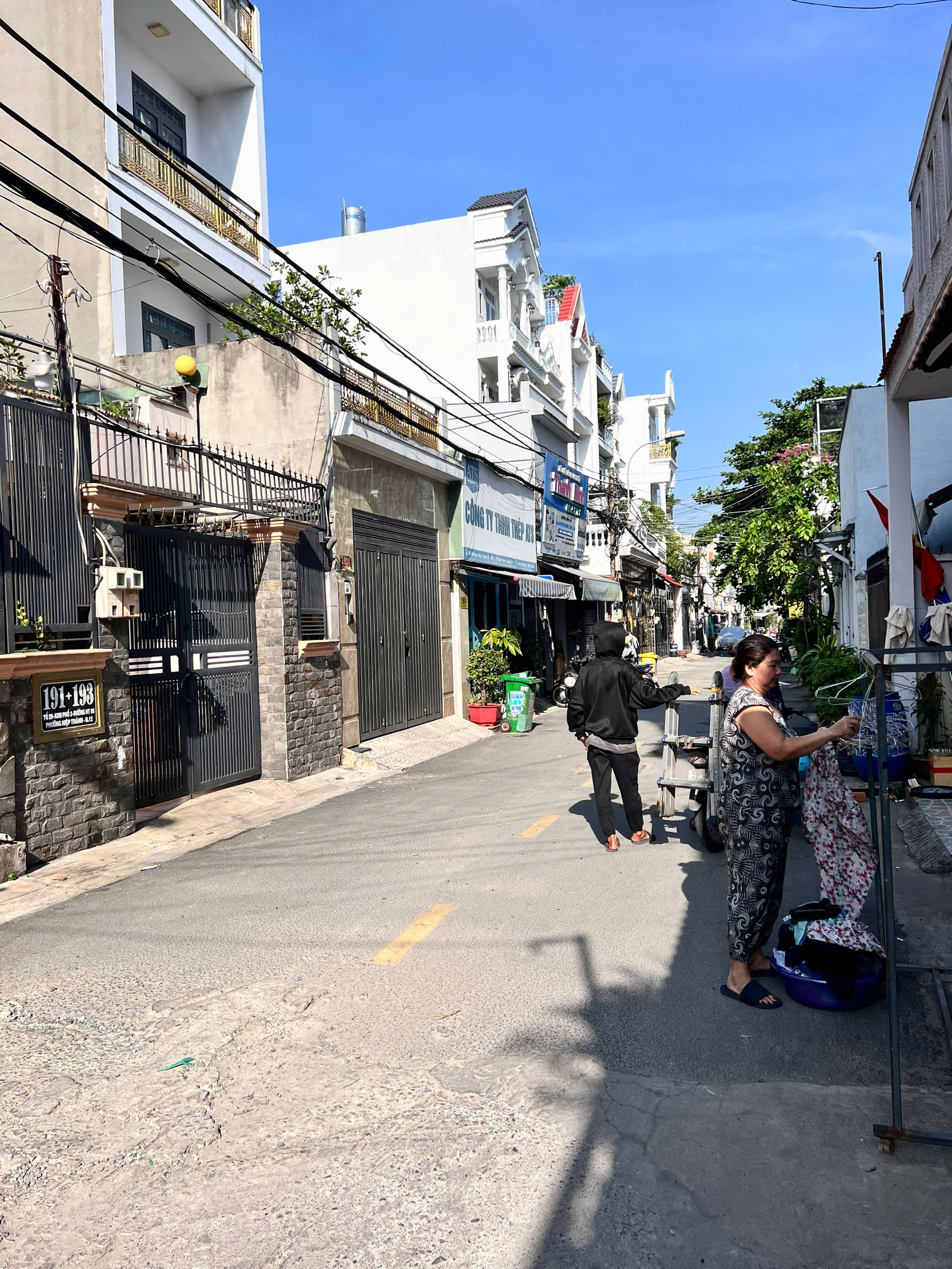 NHÀ 4 TẦNG MẶT TIỀN HIỆP THÀNH 5 – Q12 - NHÀ 4 TẦNG Ở & KINH DOANH 5