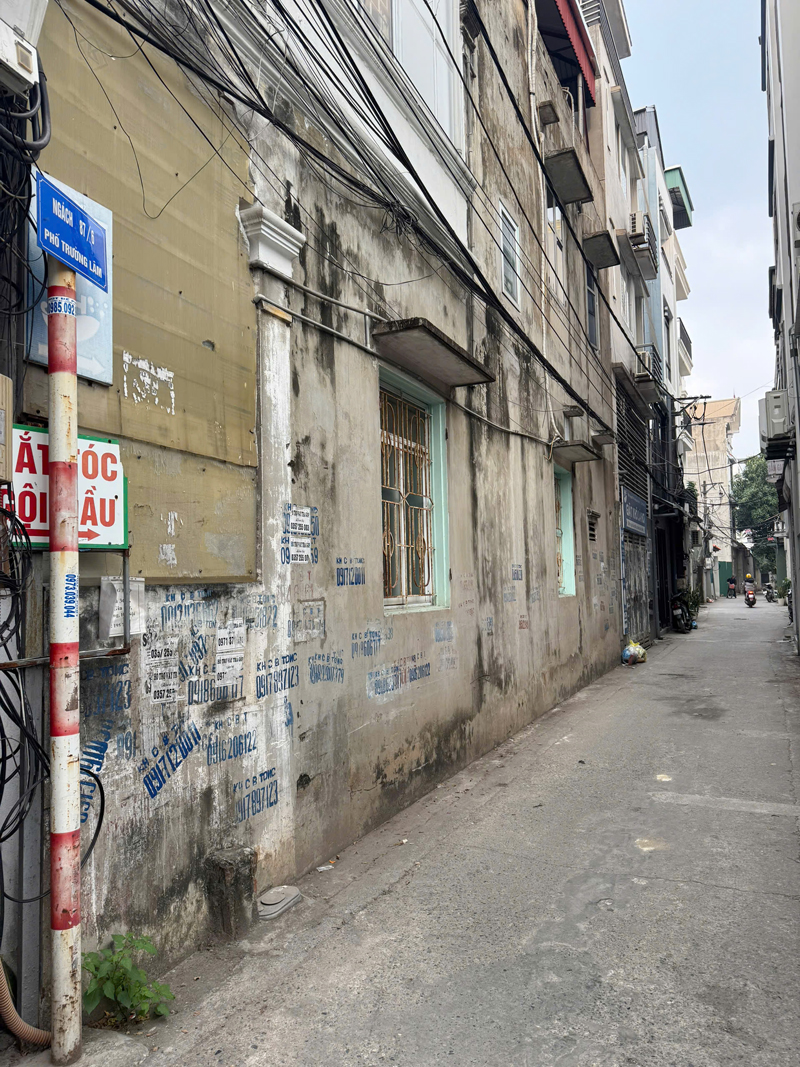 Cần bán 53,5m2 đất trong ngõ 87/6 Trường Lâm. Đường xe moning vào đất, gần 40m Đoàn Khuê