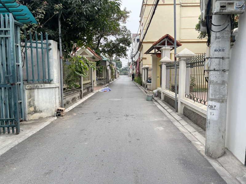 Cần bán 102m2 đất Làng Vàng, Gia Lâm. Đường thông xe ô tô 7 chỗ