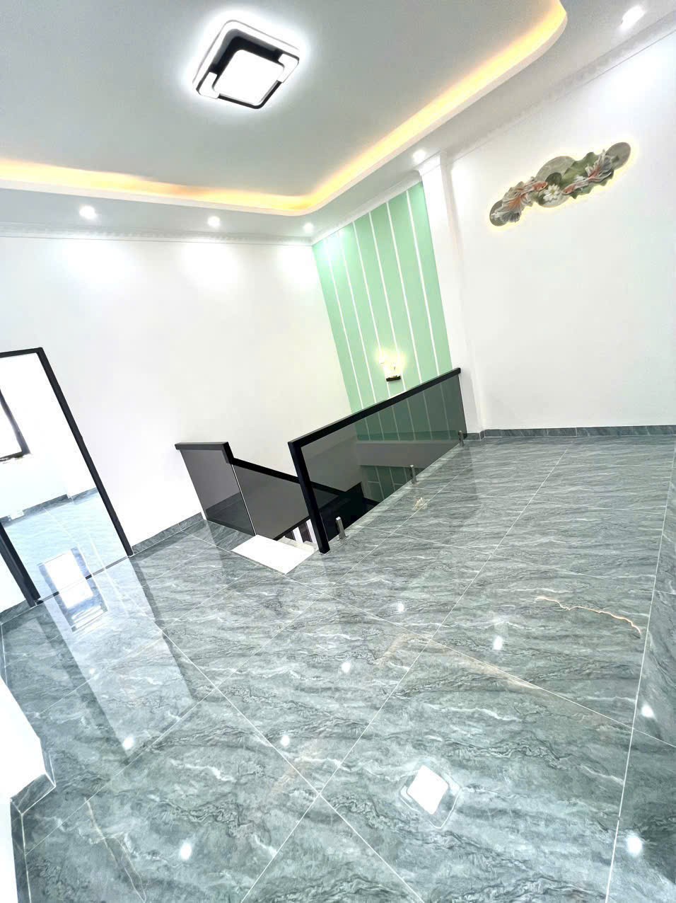 Bán 2 nhà liền kề đã hoàn công xã Mỹ yên , Bến Lức dt 100m2 1 lầu 2pn, 2wc giá 2,5 tỷ 1 căn 5