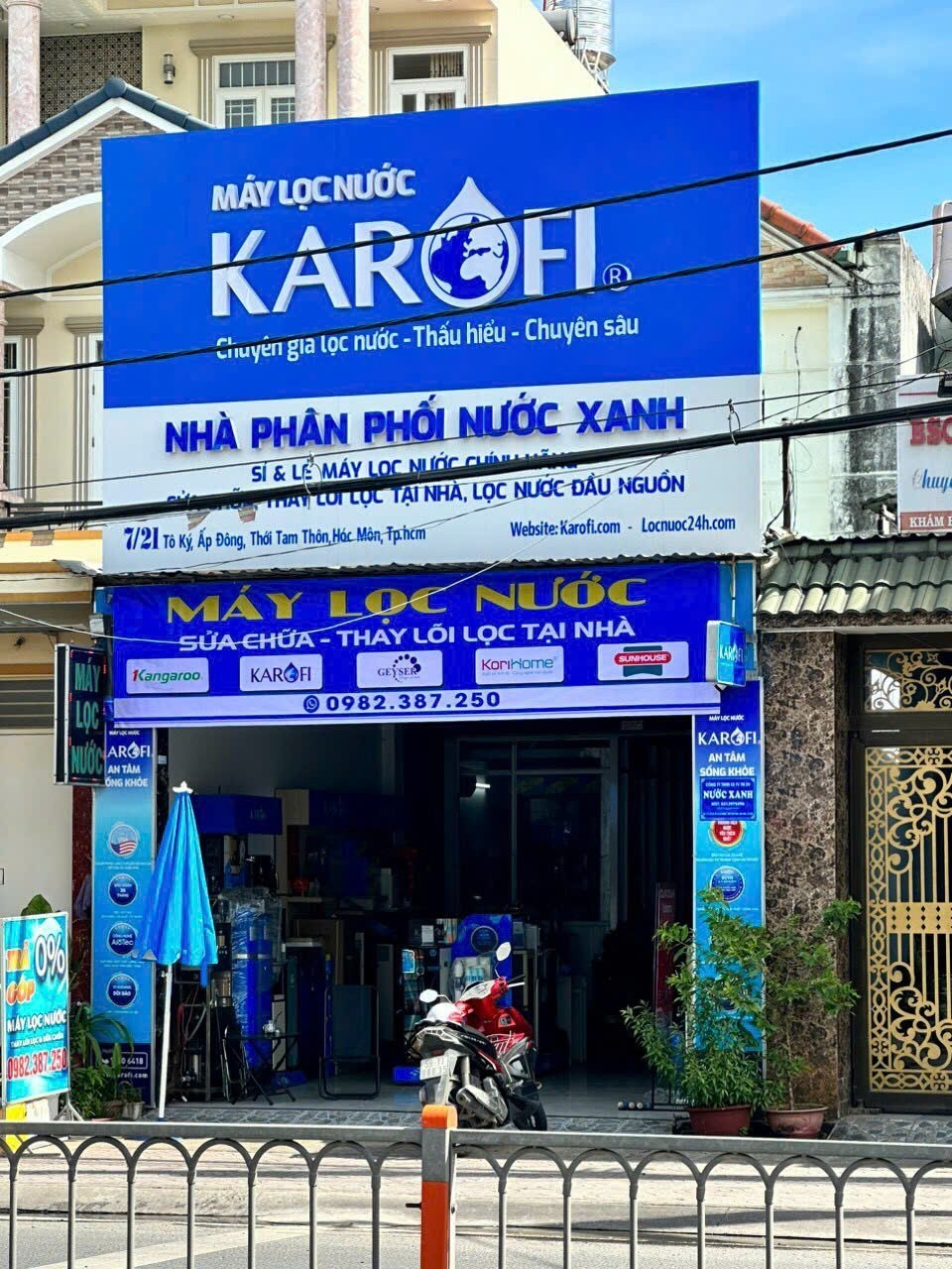 NHÀ MẶT TIỀN TÔ KÝ – HÓC MÔN – 1 TRỆT 1 LẦU – NGANG 5,5M