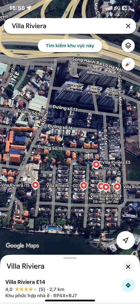 Cho thuê Nhà mặt tiền Quận 2, Hồ Chí Minh, Diện tích 300m², Giá Thương lượng 2