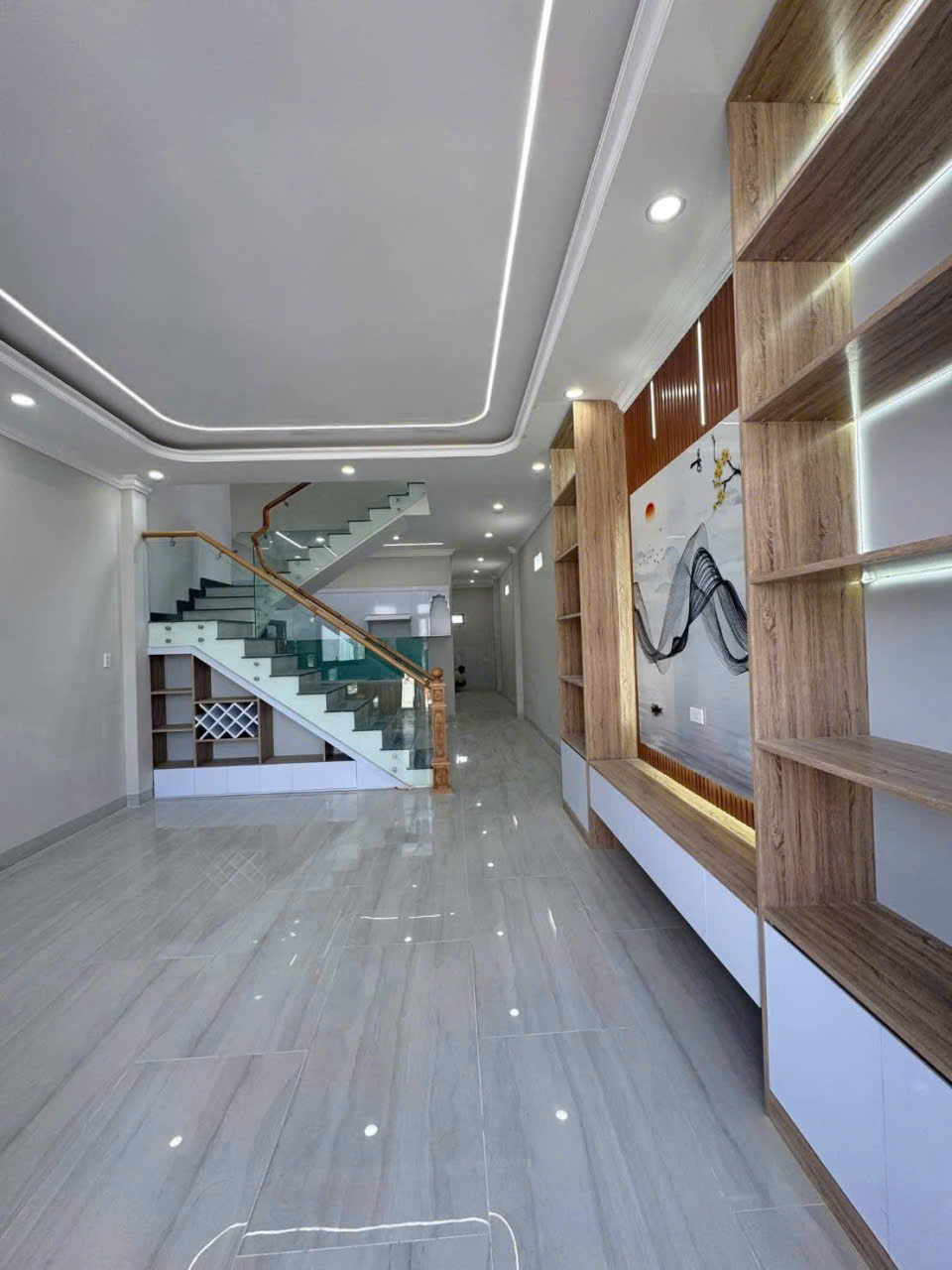 Bán nhà mới xây xã Phước Vân , Cần Đước dt 83m2 , 1 lầu , 3pn , 2wc giá 2,15 tỷ 4