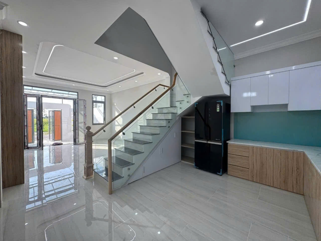 Bán nhà mới xây xã Phước Vân , Cần Đước dt 83m2 , 1 lầu , 3pn , 2wc giá 2,15 tỷ 7