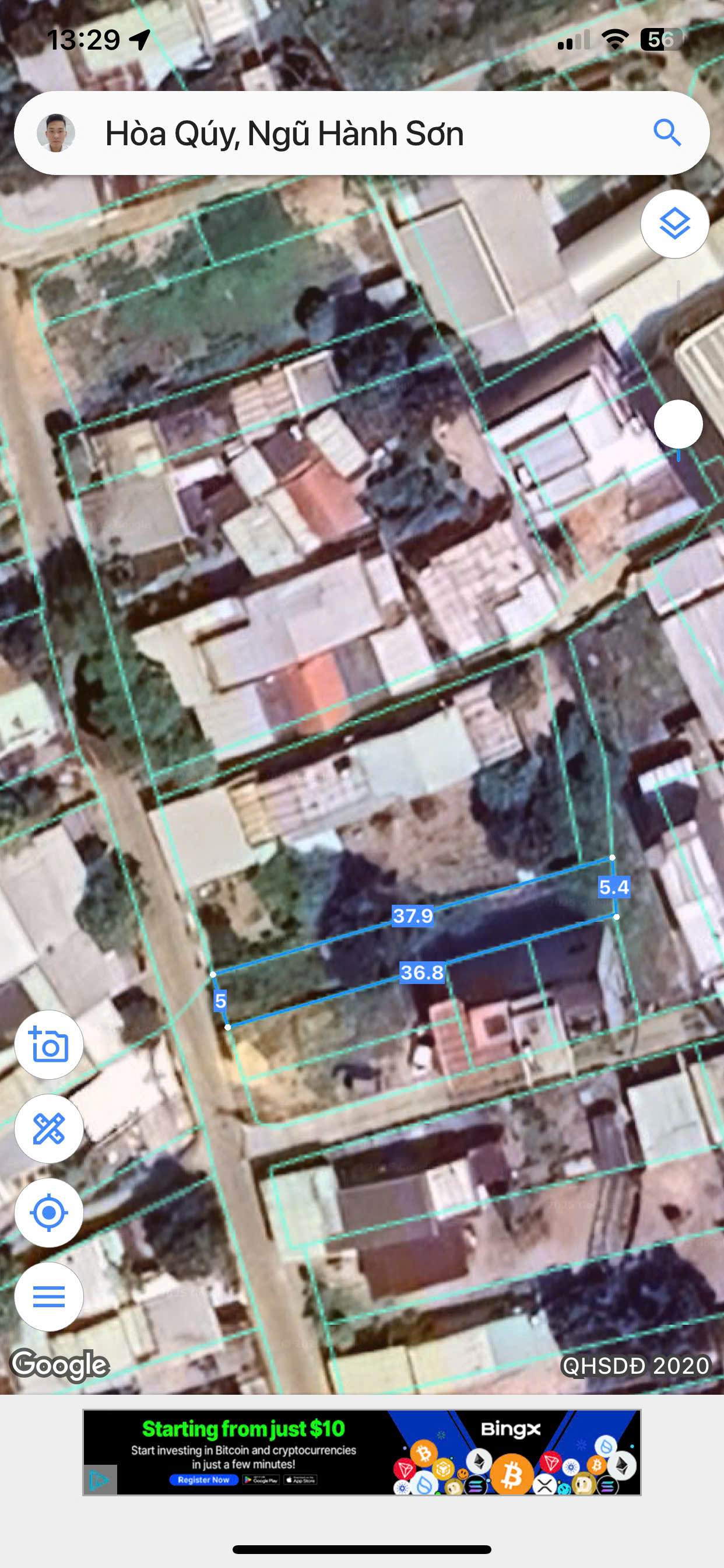 Cần bán Nhà ở, đường Lưu Quang Vũ, Phường Hòa Hải, Diện tích 187m², Giá Thương lượng 3