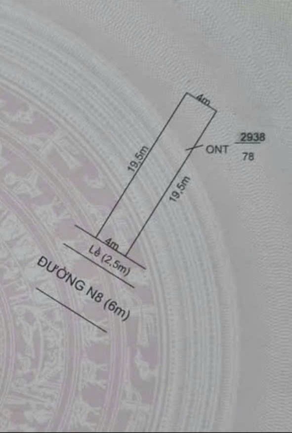 Bán đất thổ vườn xã Phước Lợi , Bến Lức tdt 1967m2 ( 300m2 thổ ) có tường rào bao quanh giá 6,45 tỷ 3