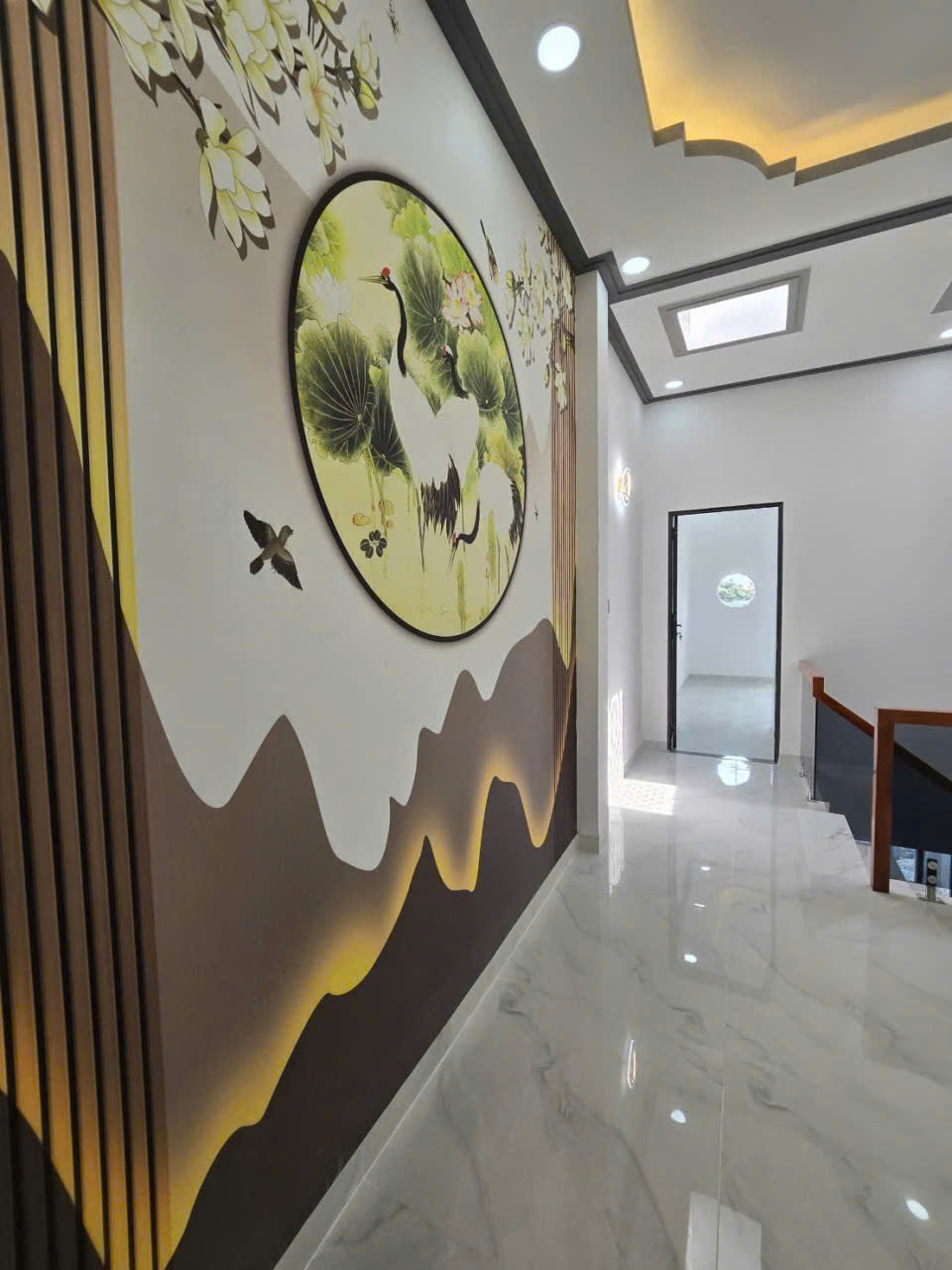 Bán nhà mới xây trong KDC Hoàng Phúc , xã Long Khê dt 81m2 , 2 lầu , 3pn , 3wc giá 3,28 tỷ 2