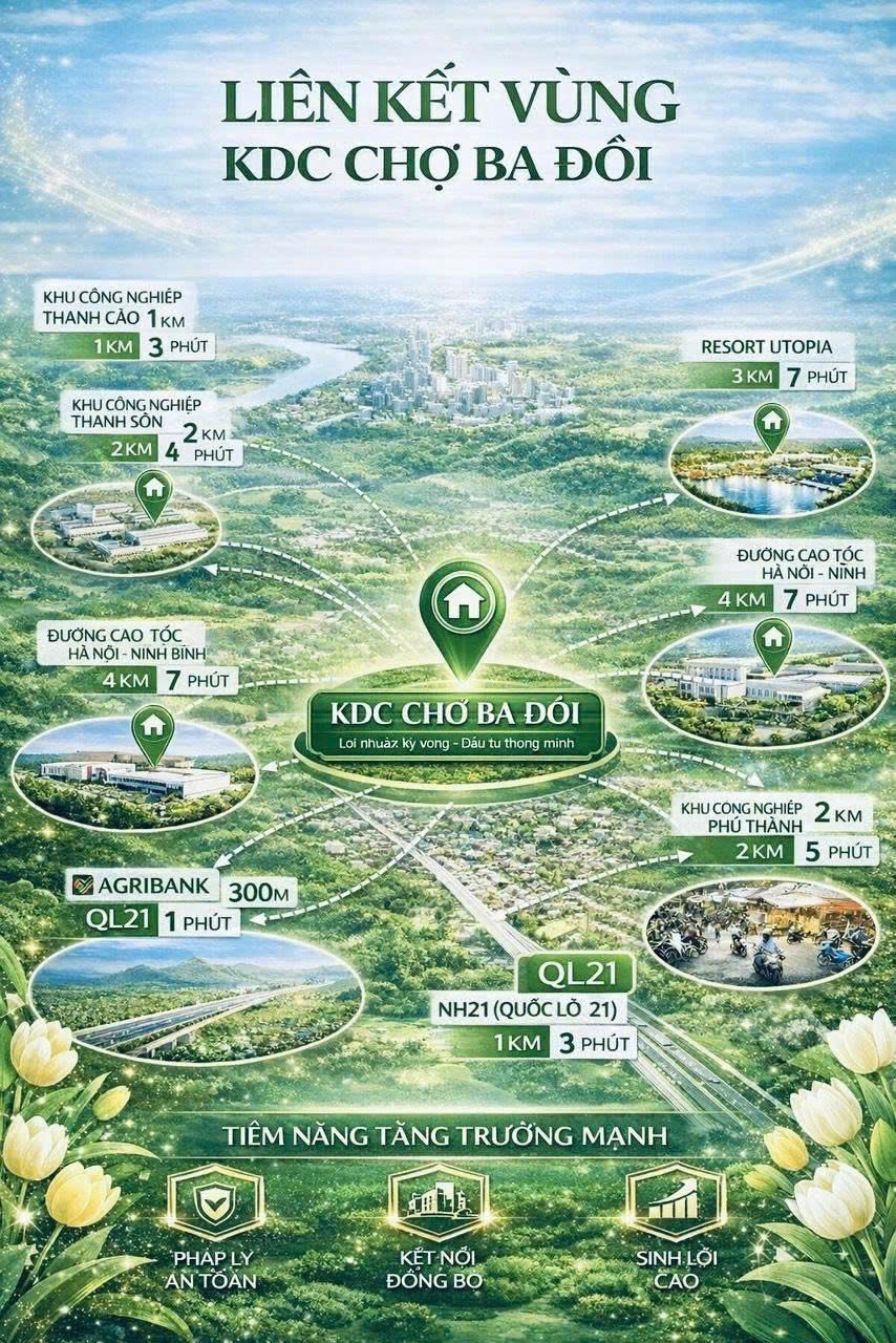 ĐẤT TRUNG TÂM – KDC Chợ Ba Đồi – TT Ba Hàng Đồi 5