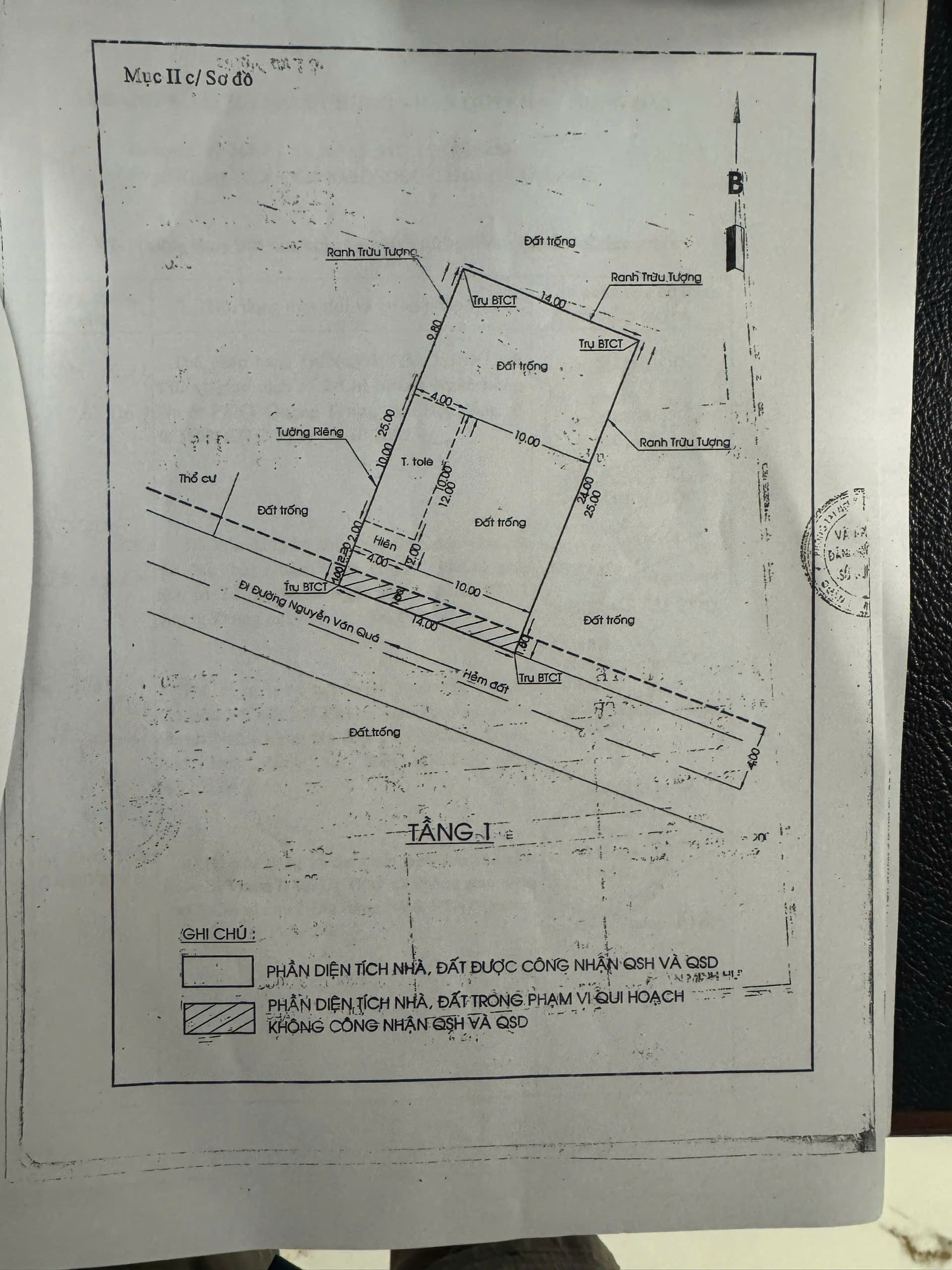XƯỞNG "CHÂN DÀI" NGANG 14M - 1/ NGUYỄN VĂN QUÁ - GIÁ CHỐT CỨNG 25 TỶ 2